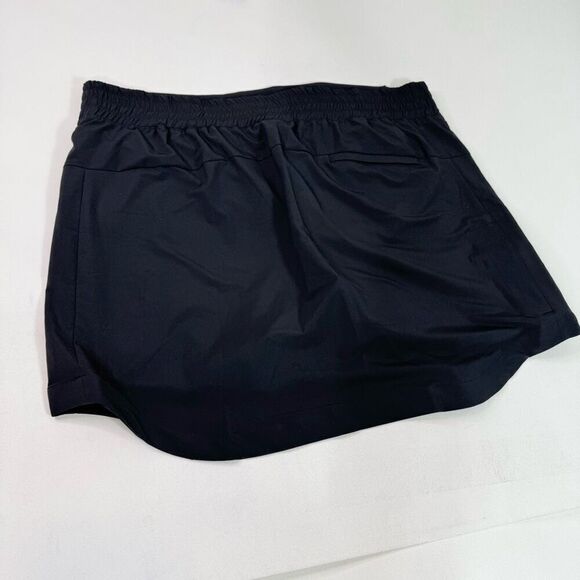 Coolibar Skirt Womens XXL 2X Pisa Travel Skort Black UPF 50 Pockets Activewear - Picture 9 of 10